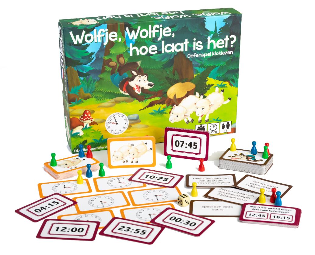 Wolfje LowRes - Educatieve gezelschapsspelletjes voor kinderen
